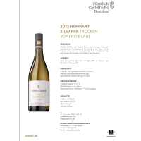 Casteller Hohnart Silvaner VDP.Erste Lage trocken -...